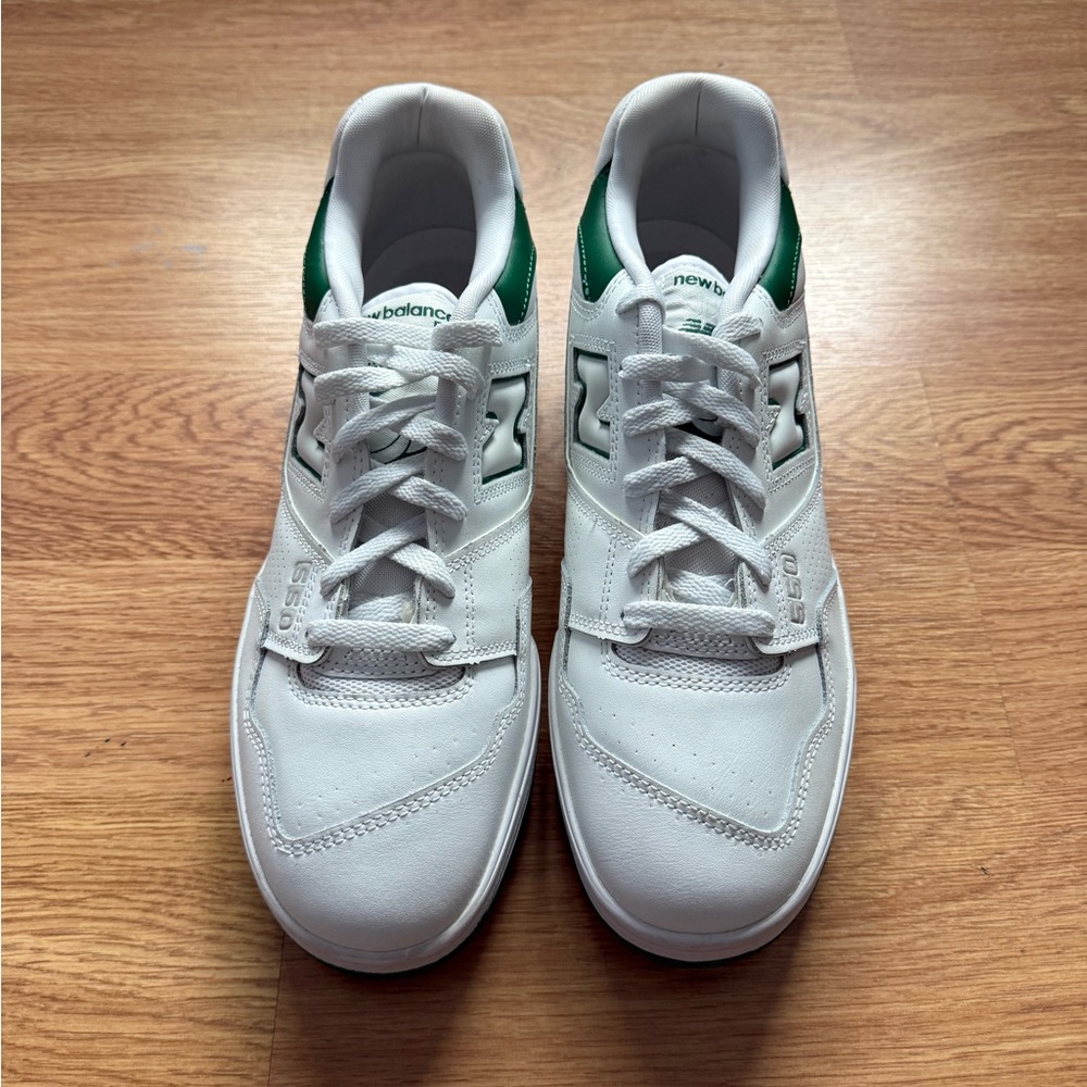 New Balance 550 White and Green - Picture 4 of 8
